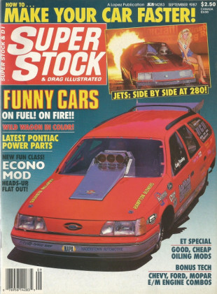 SUPER STOCK 1987 SEPT - SUNNY CHAPMAN, HUNT, JETS, HODKINSON, CAMP 